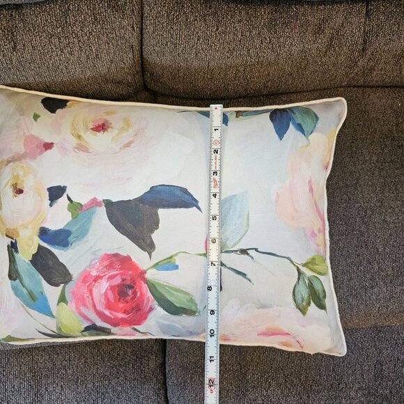 Barbara King Floral Decorative Spring Pillow - Picture 4 of 6